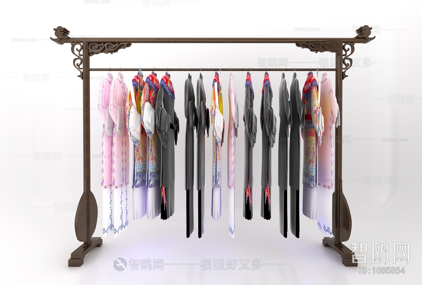 Chinese Style Coat Hanger