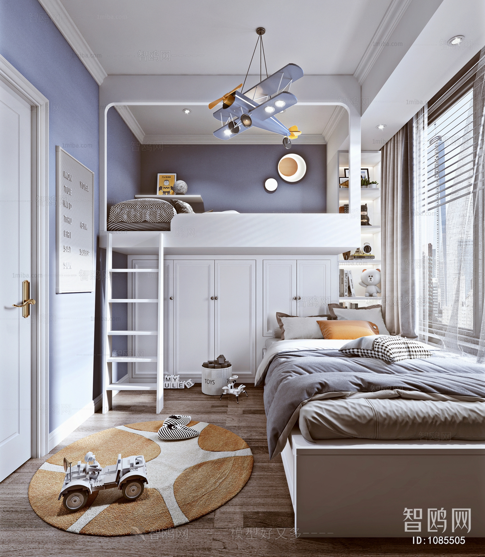 Nordic Style Children's Room