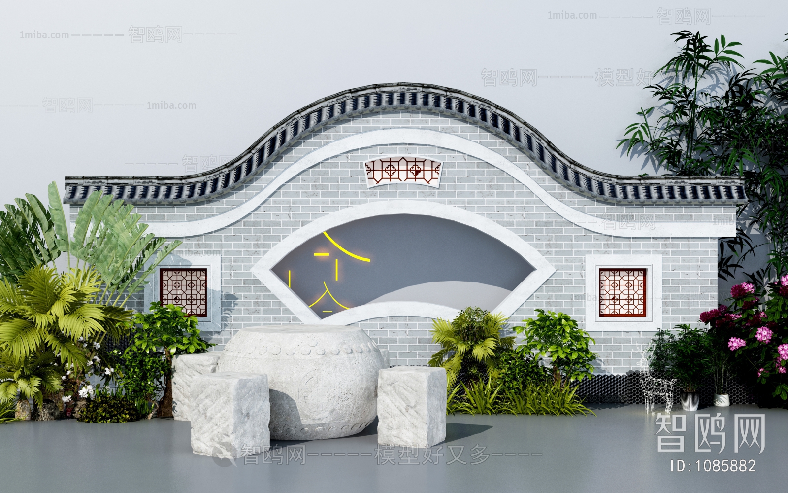 New Chinese Style Garden