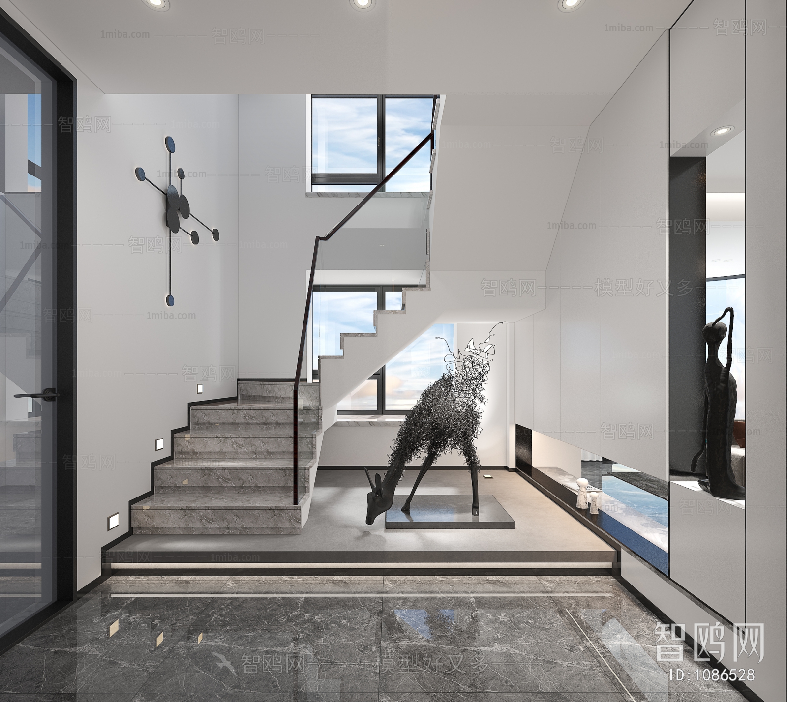 Modern Stairwell