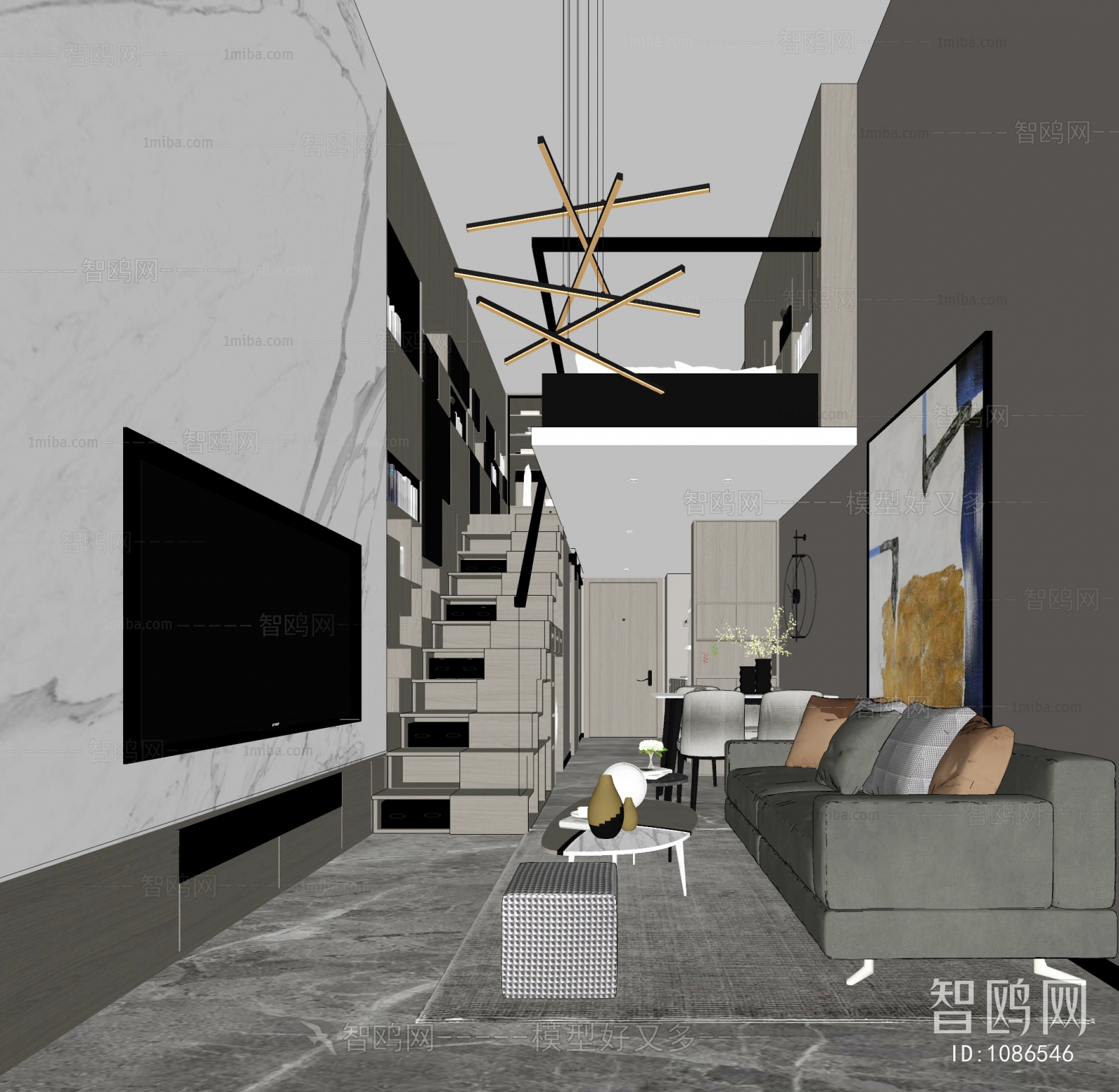 Modern A Living Room