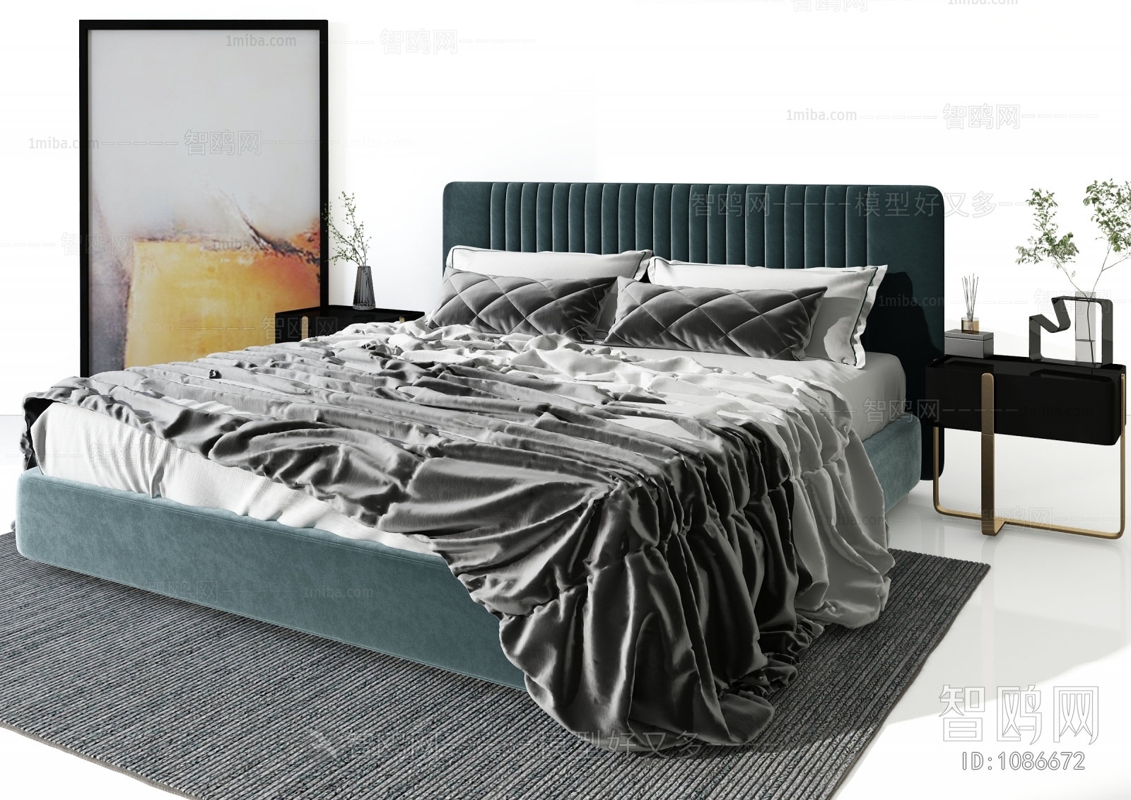 Modern Double Bed