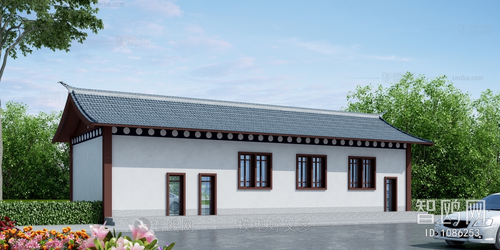 Chinese Style Building Appearance