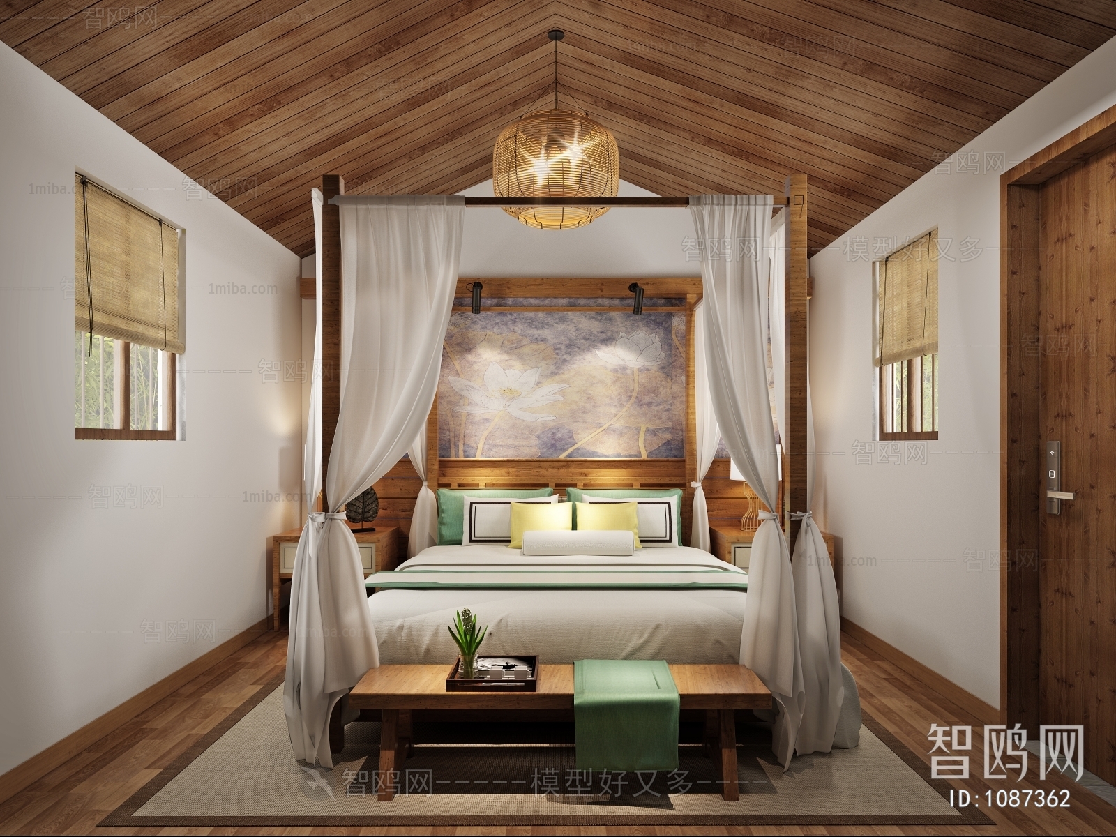 New Chinese Style Guest Room