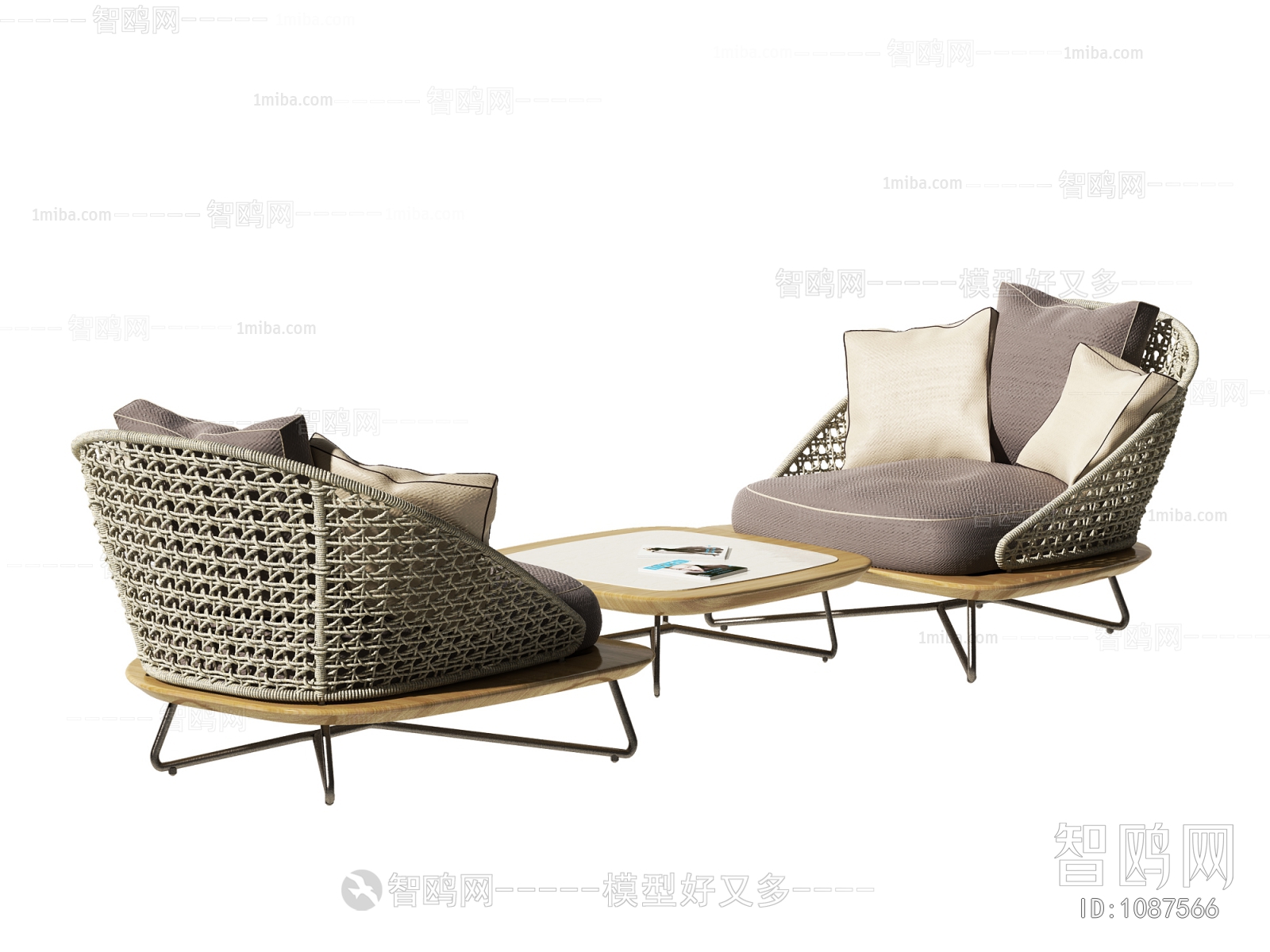 Nordic Style Lounge Chair