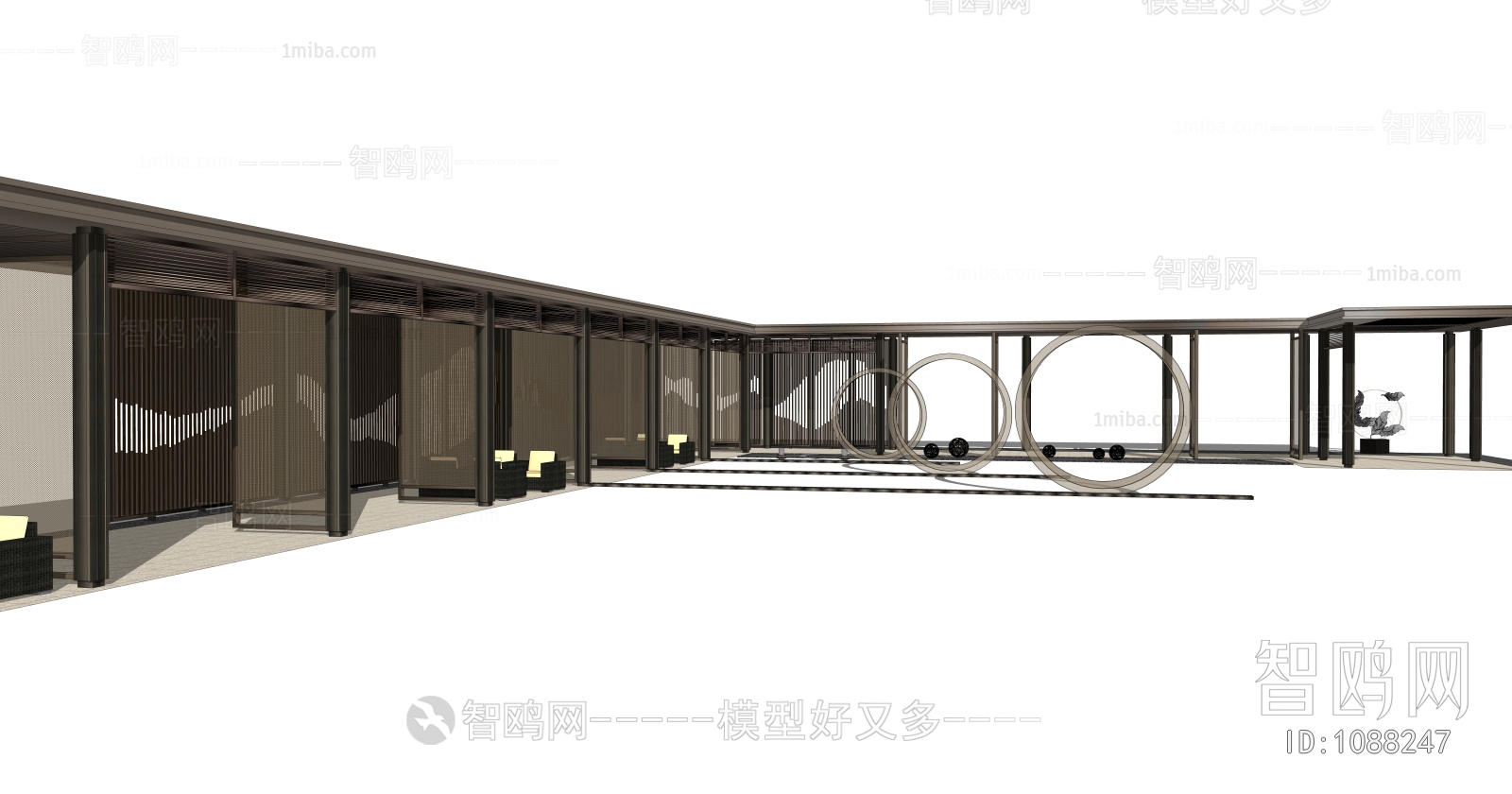 New Chinese Style Building Component