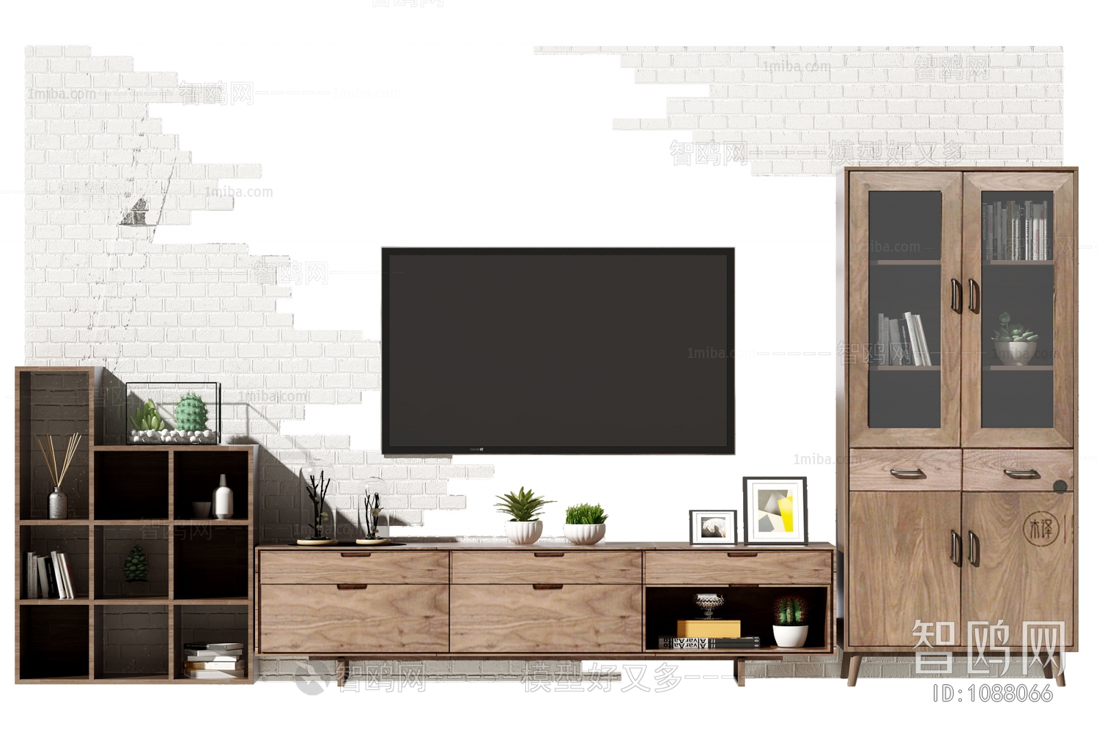 Nordic Style TV Cabinet