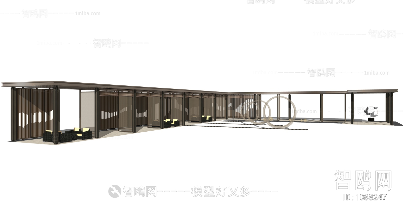 New Chinese Style Building Component