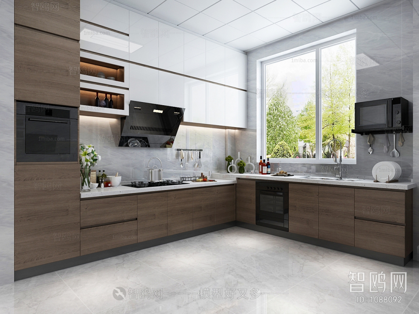 Modern The Kitchen