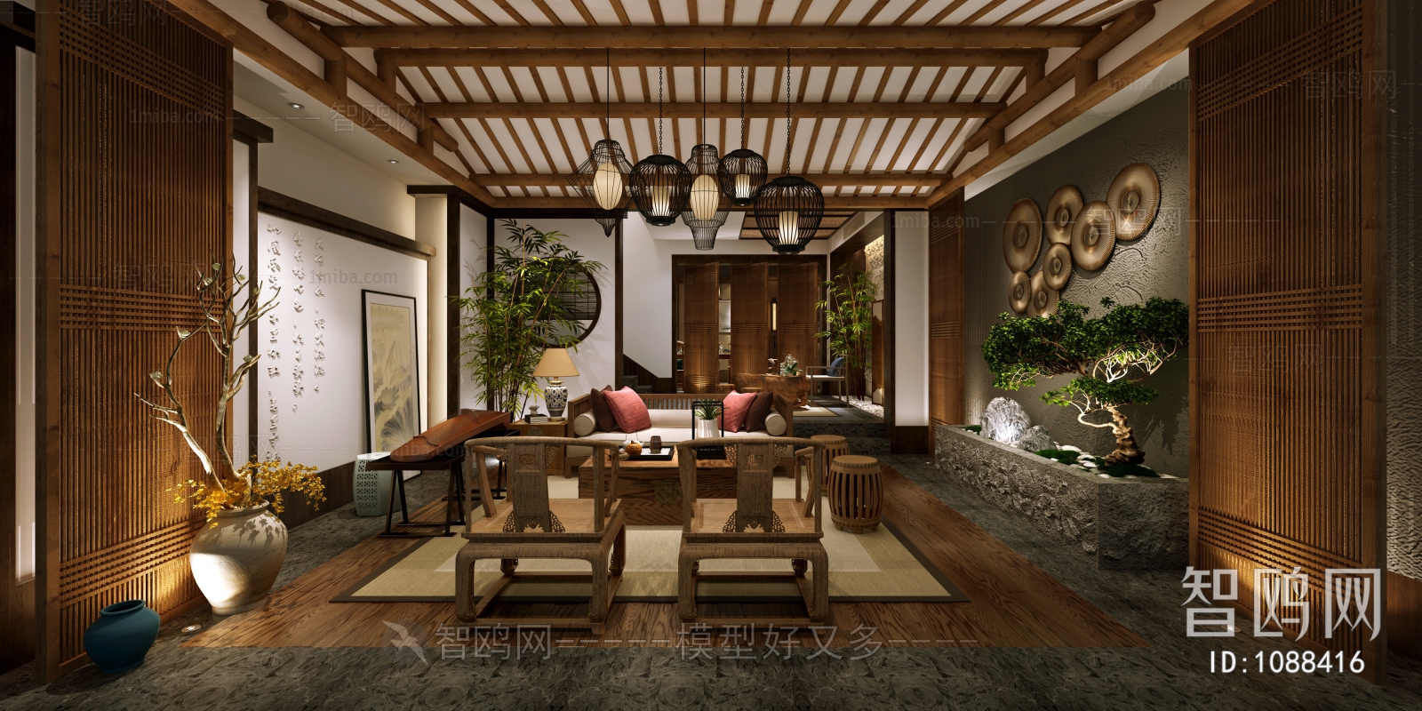 New Chinese Style Tea House