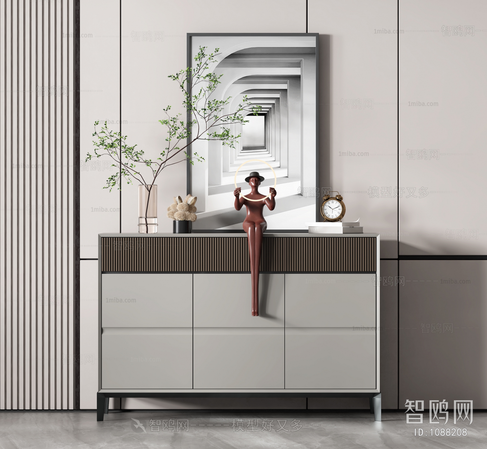 Modern Side Cabinet/Entrance Cabinet