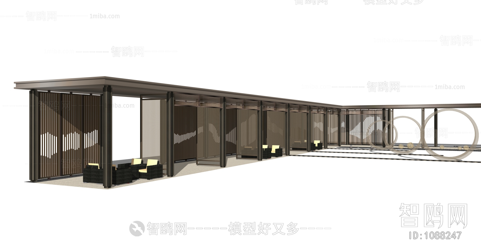 New Chinese Style Building Component