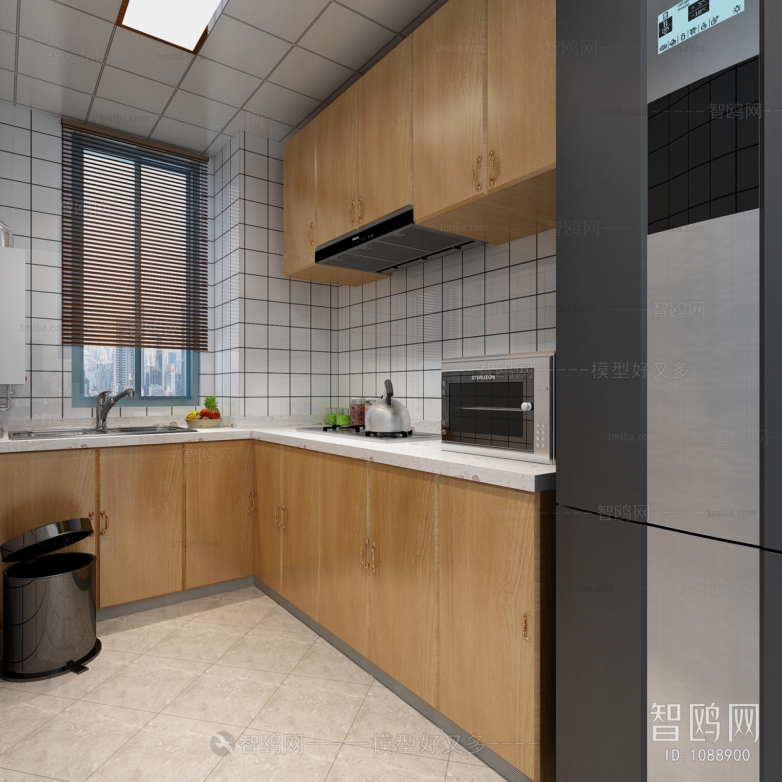 Modern The Kitchen