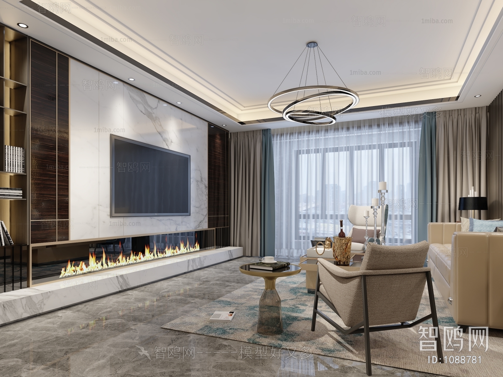 Modern A Living Room