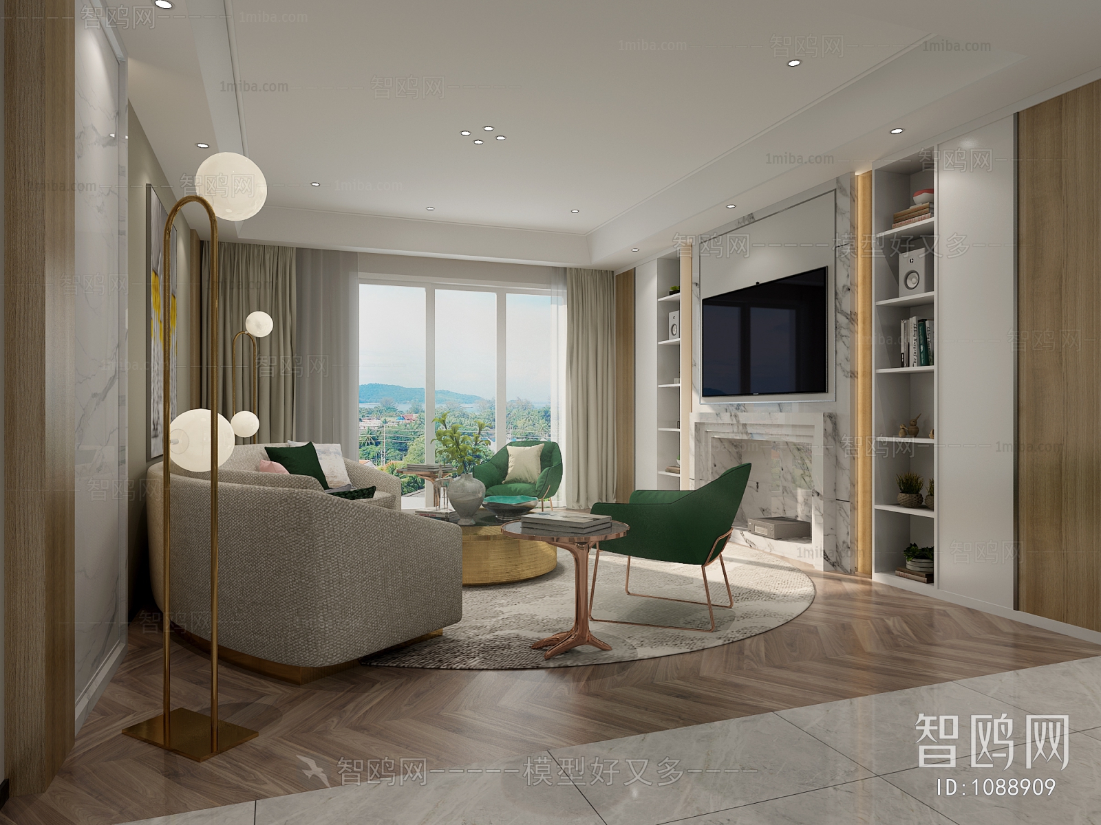 Modern A Living Room