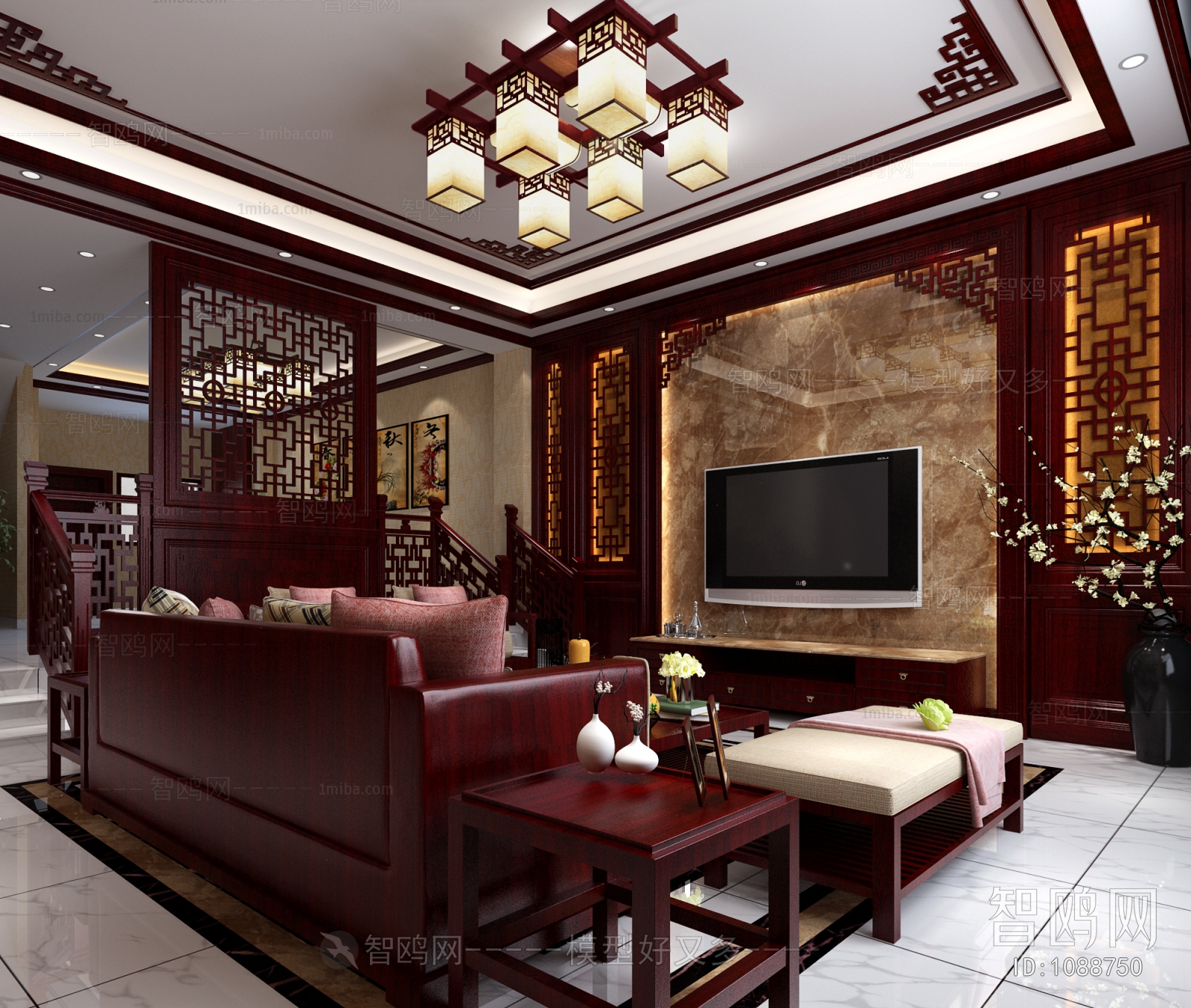 Chinese Style A Living Room