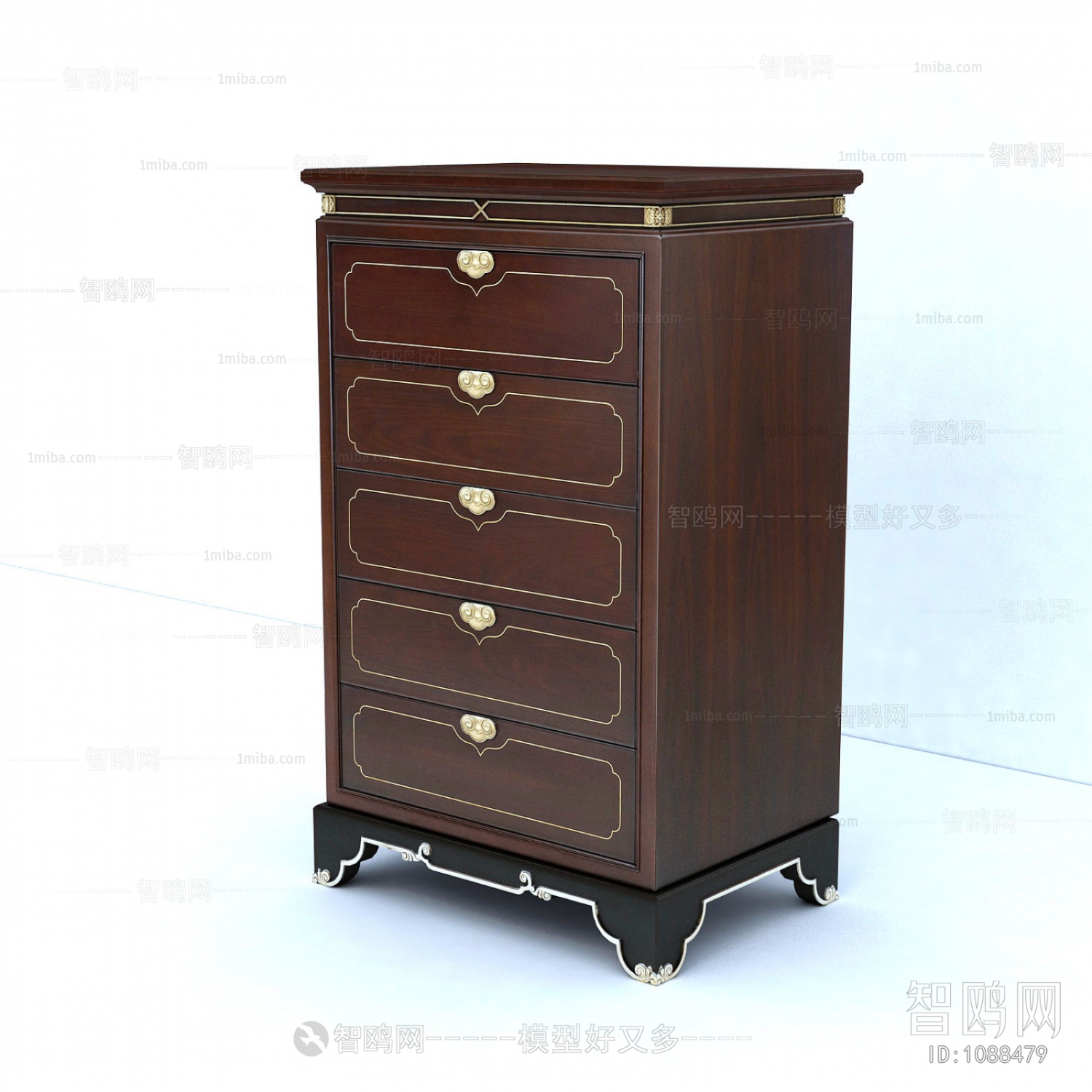 Simple European Style Chest Of Drawers