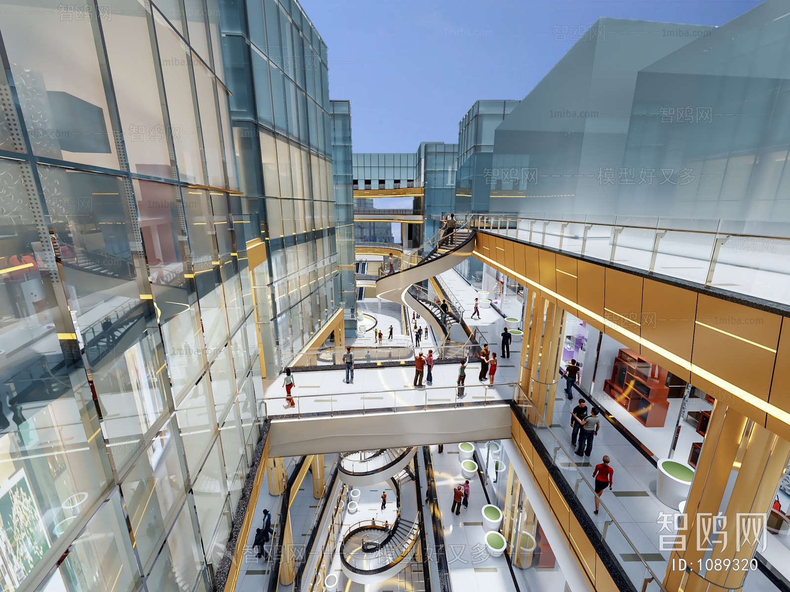 Modern Shopping Mall