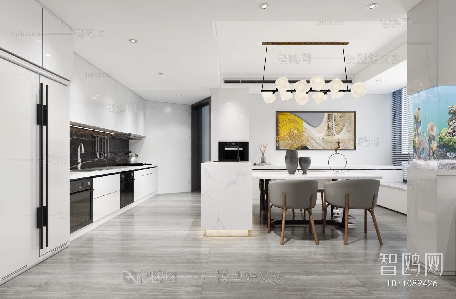 Modern Open Kitchen