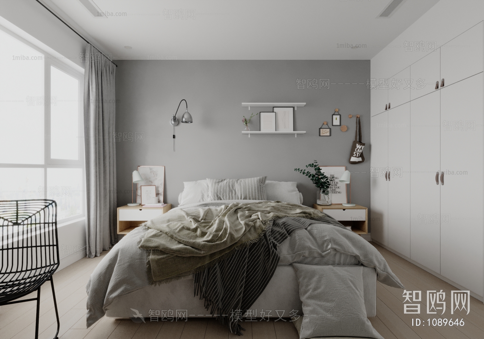 Nordic Style Bedroom