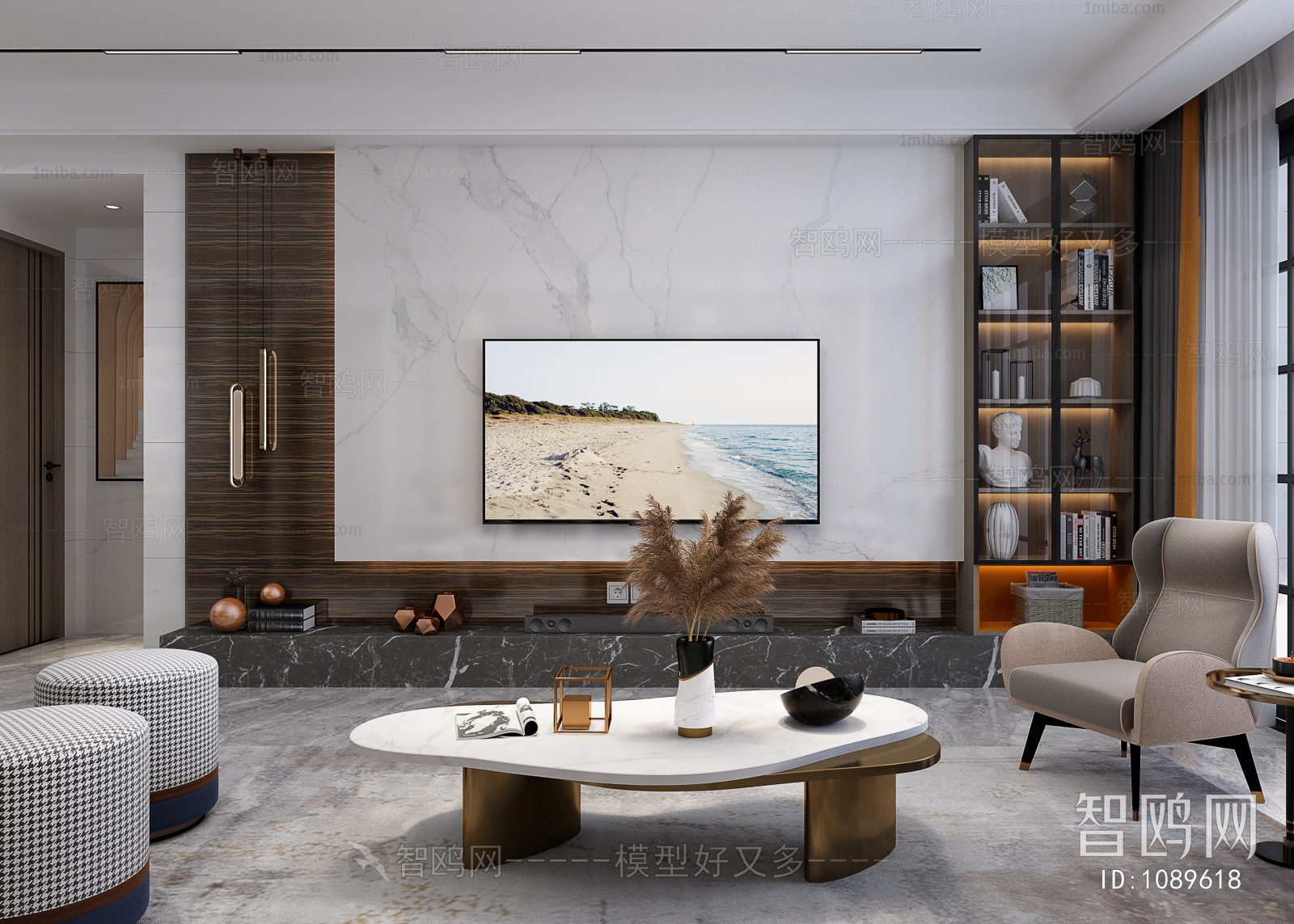 Modern A Living Room