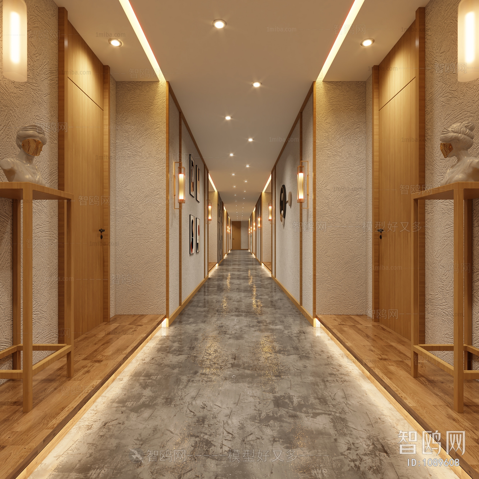 New Chinese Style Hotel Space