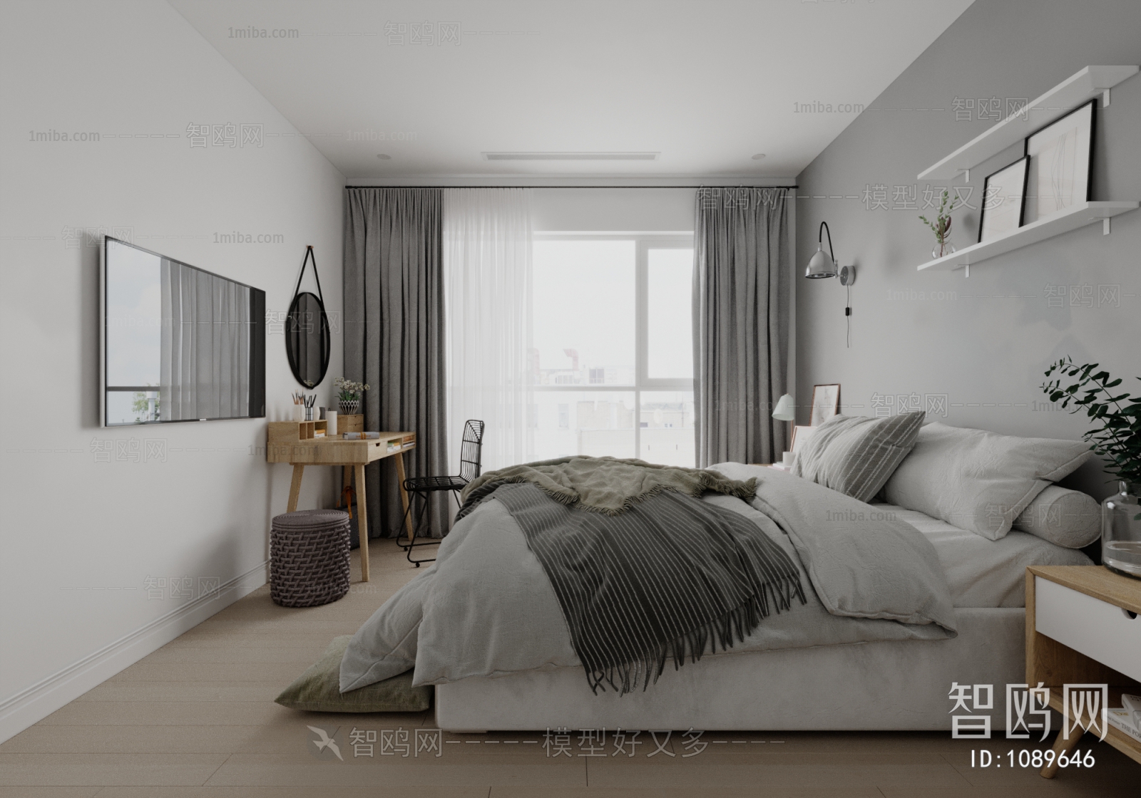 Nordic Style Bedroom