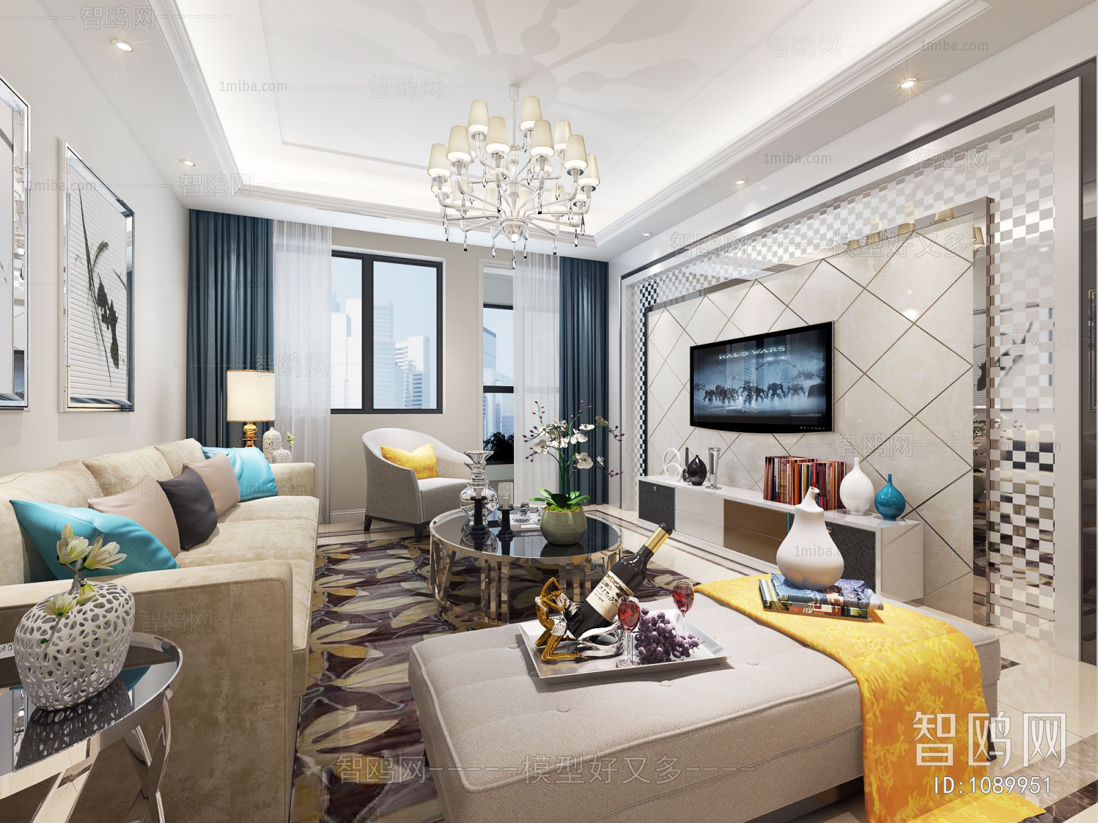 Modern A Living Room