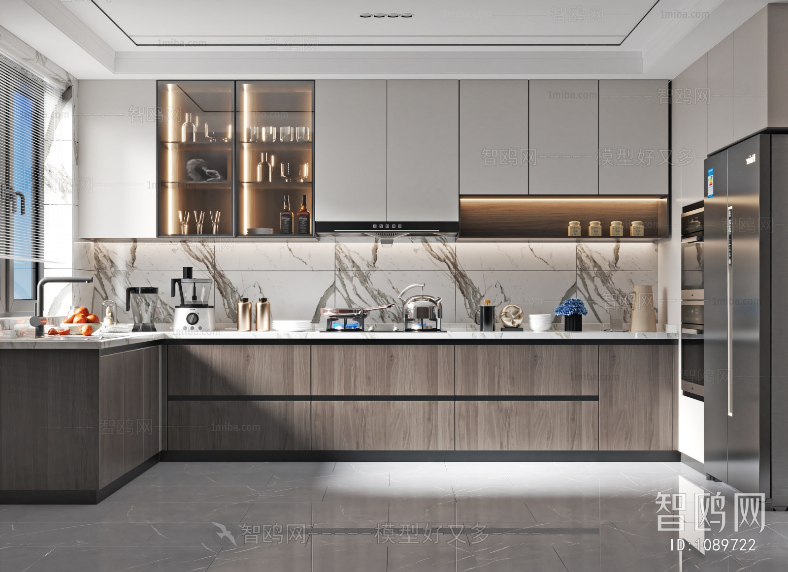 Modern The Kitchen