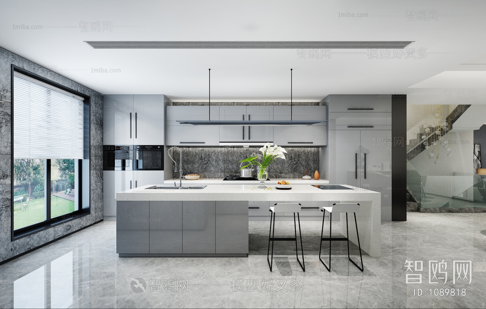 Modern Open Kitchen