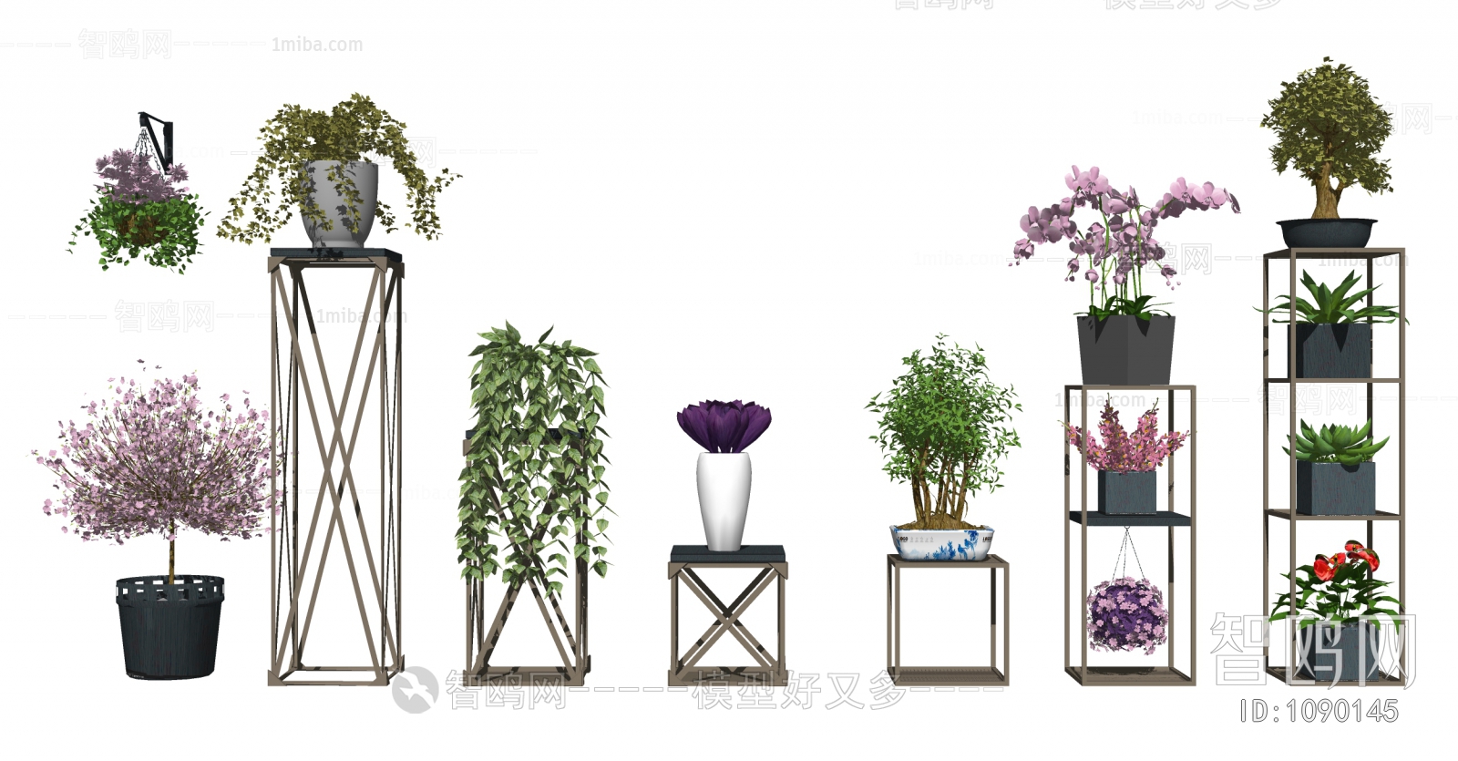 Modern Flower Shelf