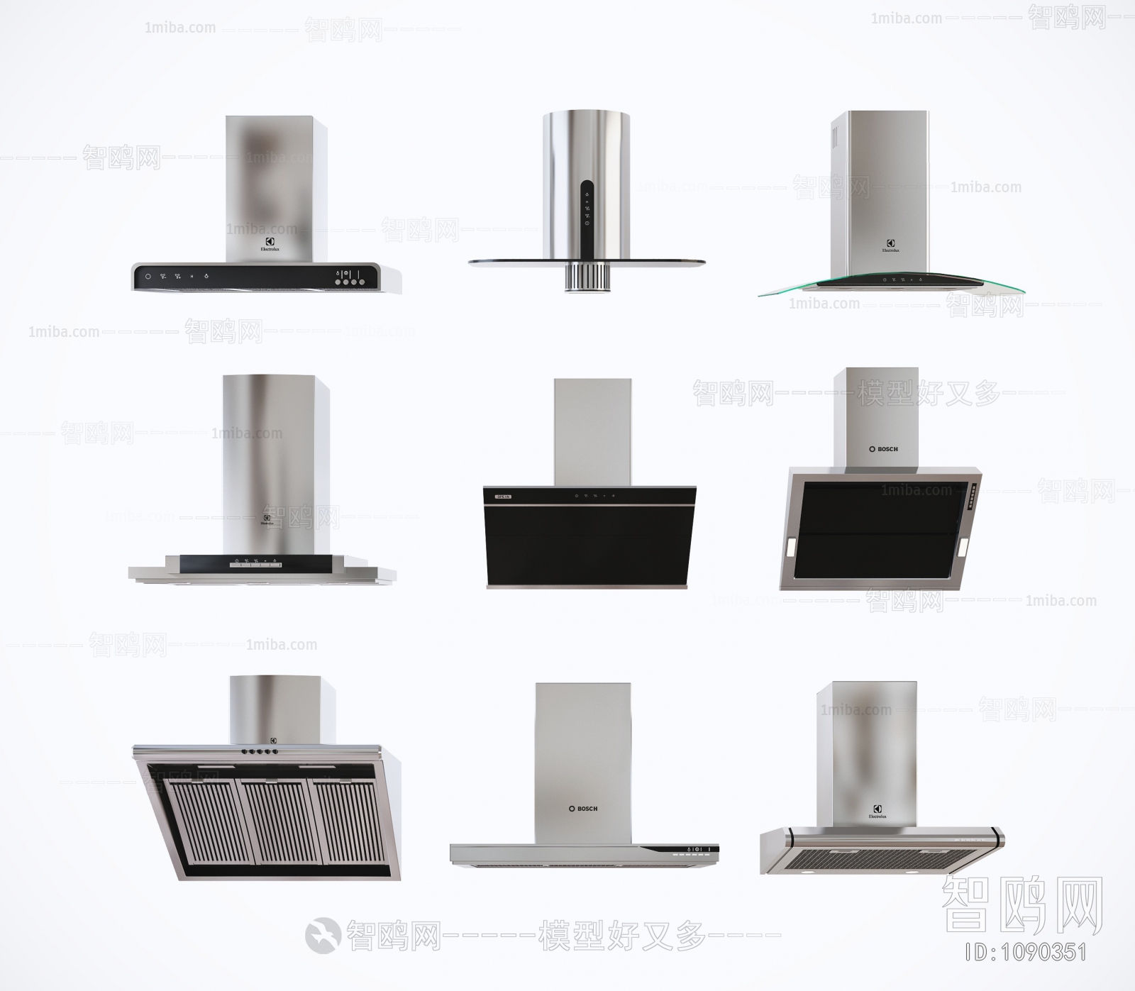 Modern Electric Kitchen Appliances