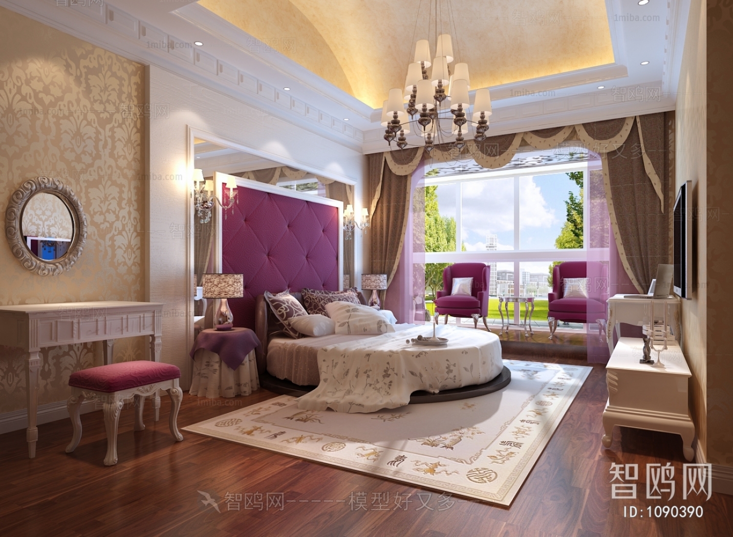 European Style Bedroom