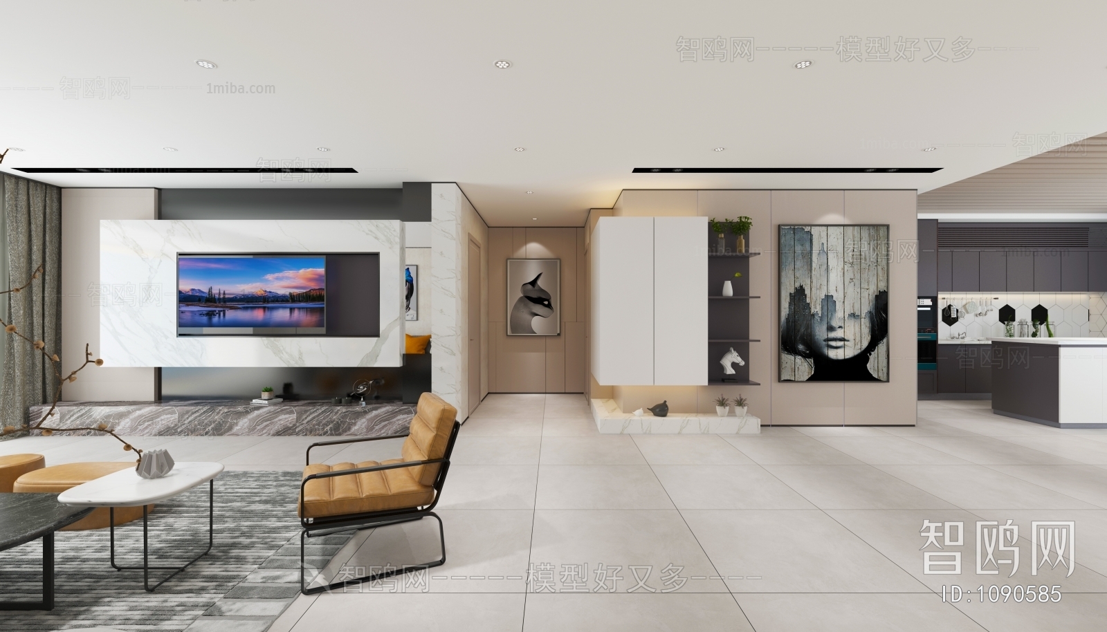 Modern A Living Room