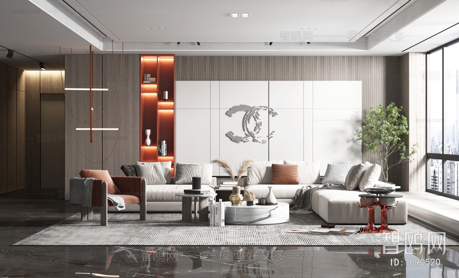 Modern A Living Room