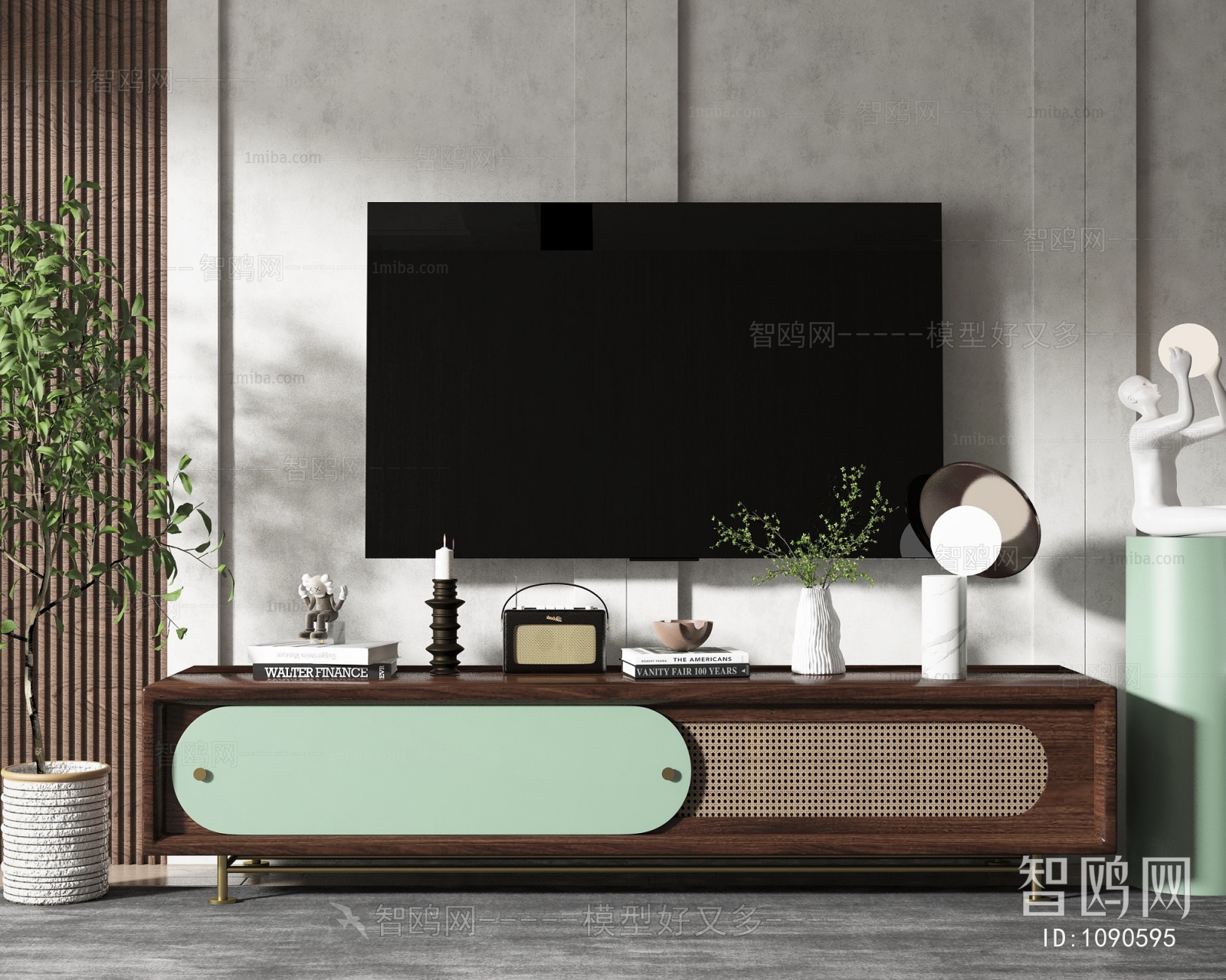 Nordic Style TV Cabinet