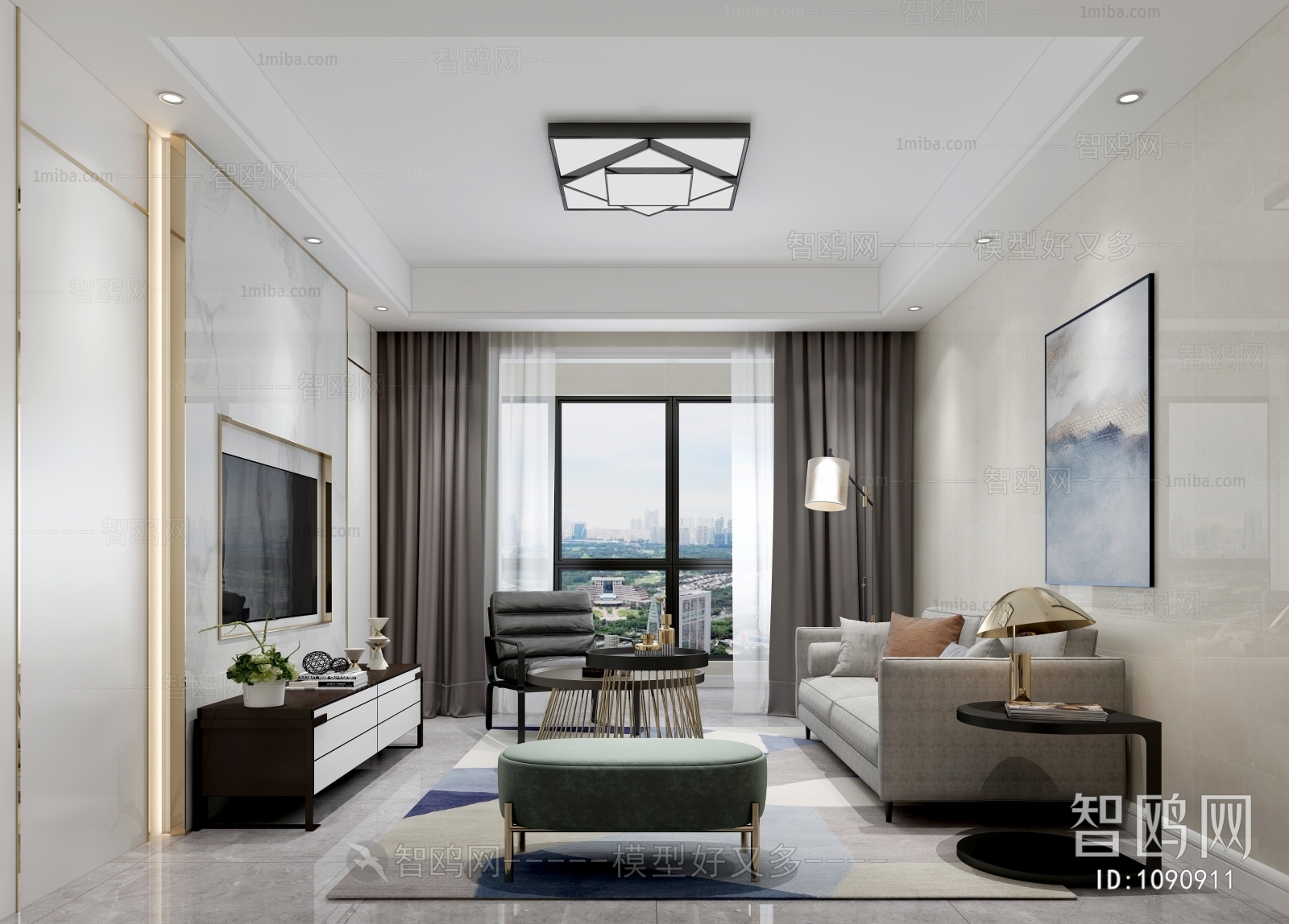 Modern A Living Room