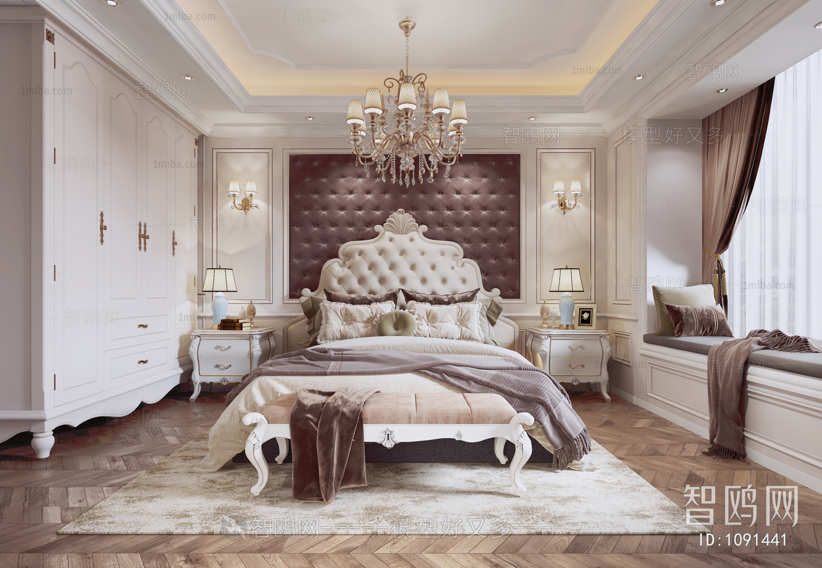 European Style Bedroom