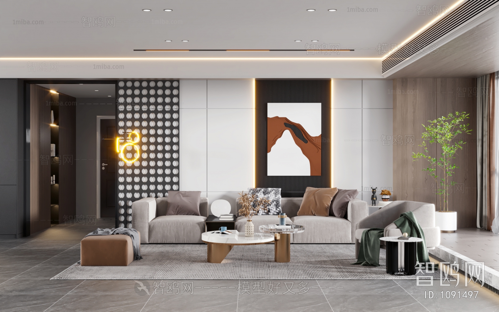 Modern A Living Room