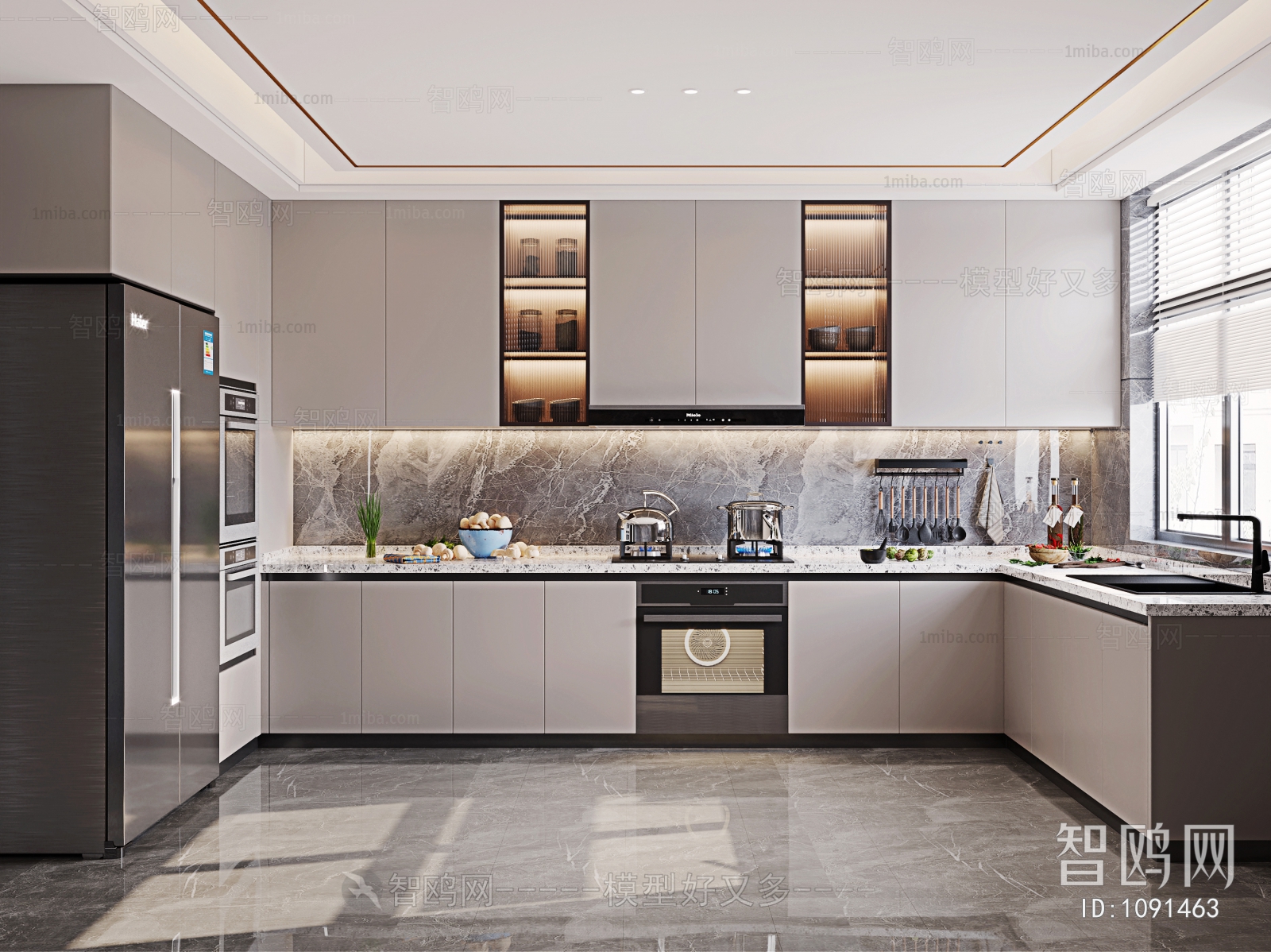 Modern The Kitchen