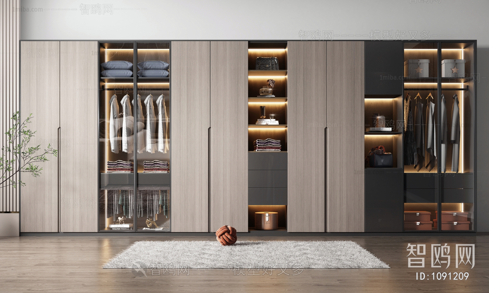 Modern The Wardrobe