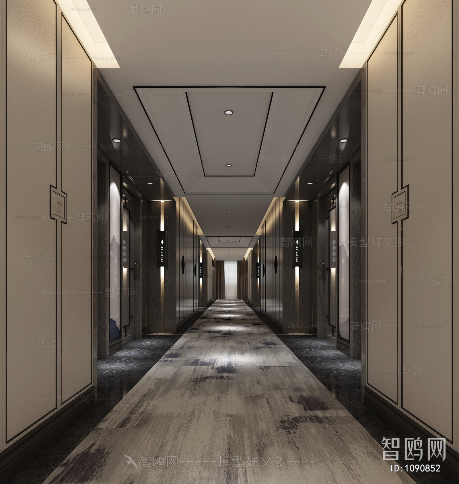 New Chinese Style Corridor