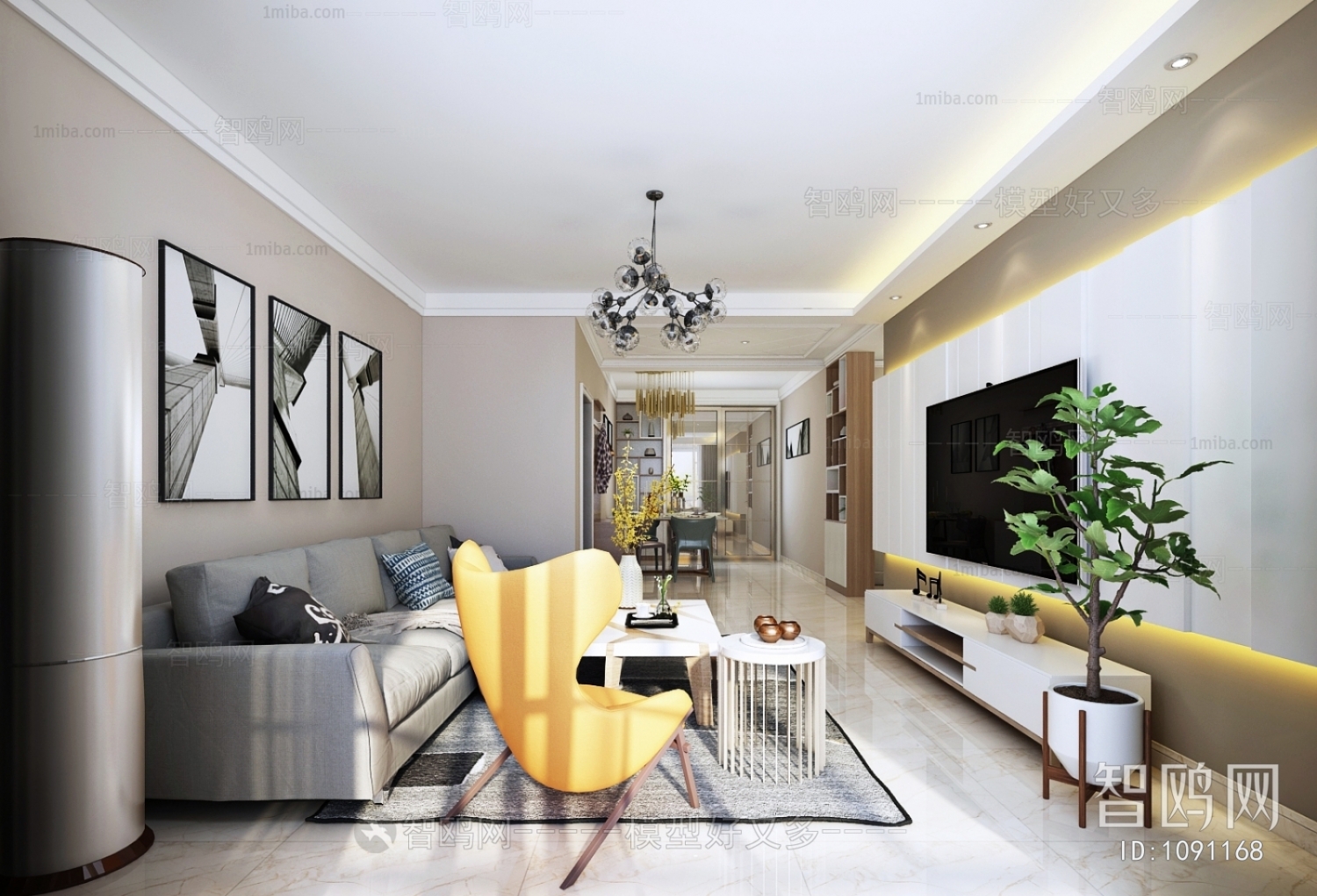 Modern A Living Room