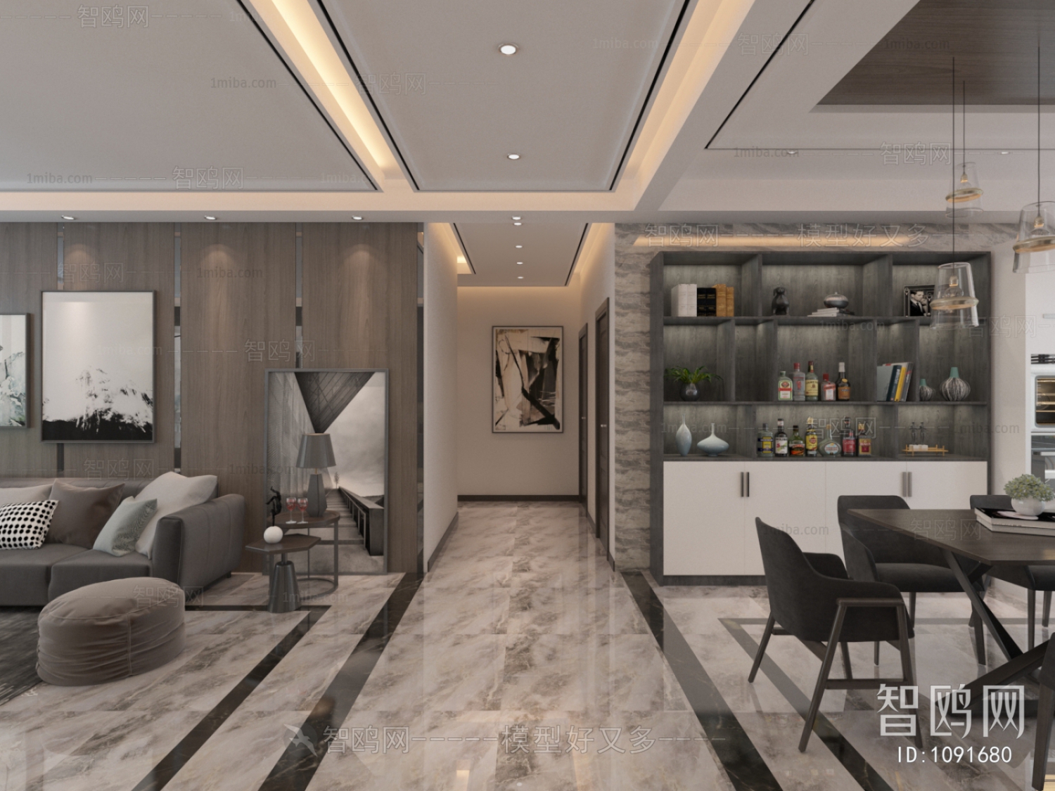 Modern A Living Room