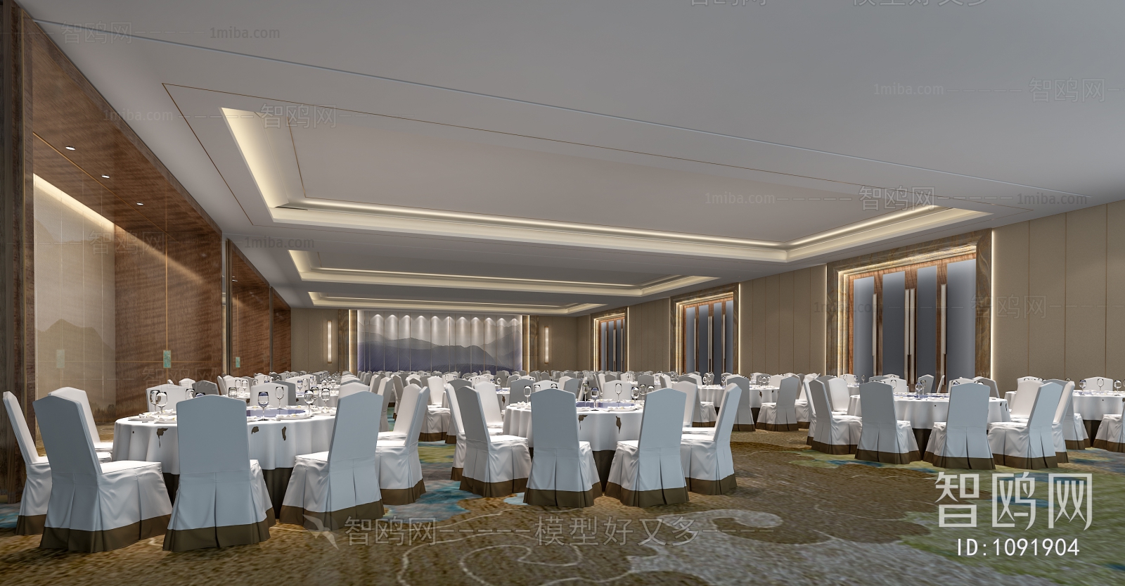 New Chinese Style Banquet Hall