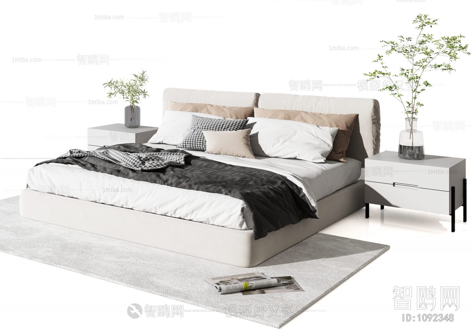 Modern Double Bed