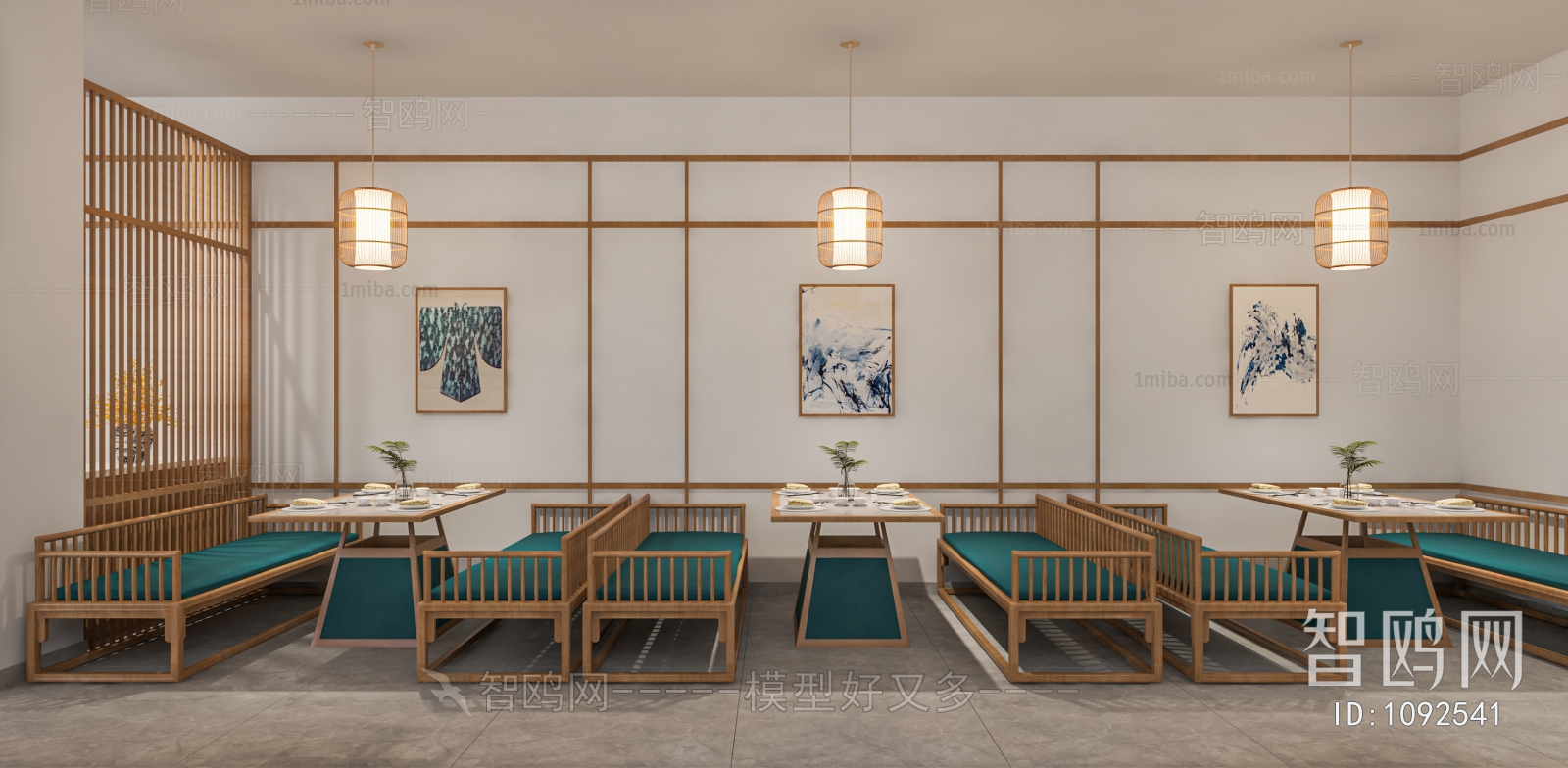 日式侘寂餐厅