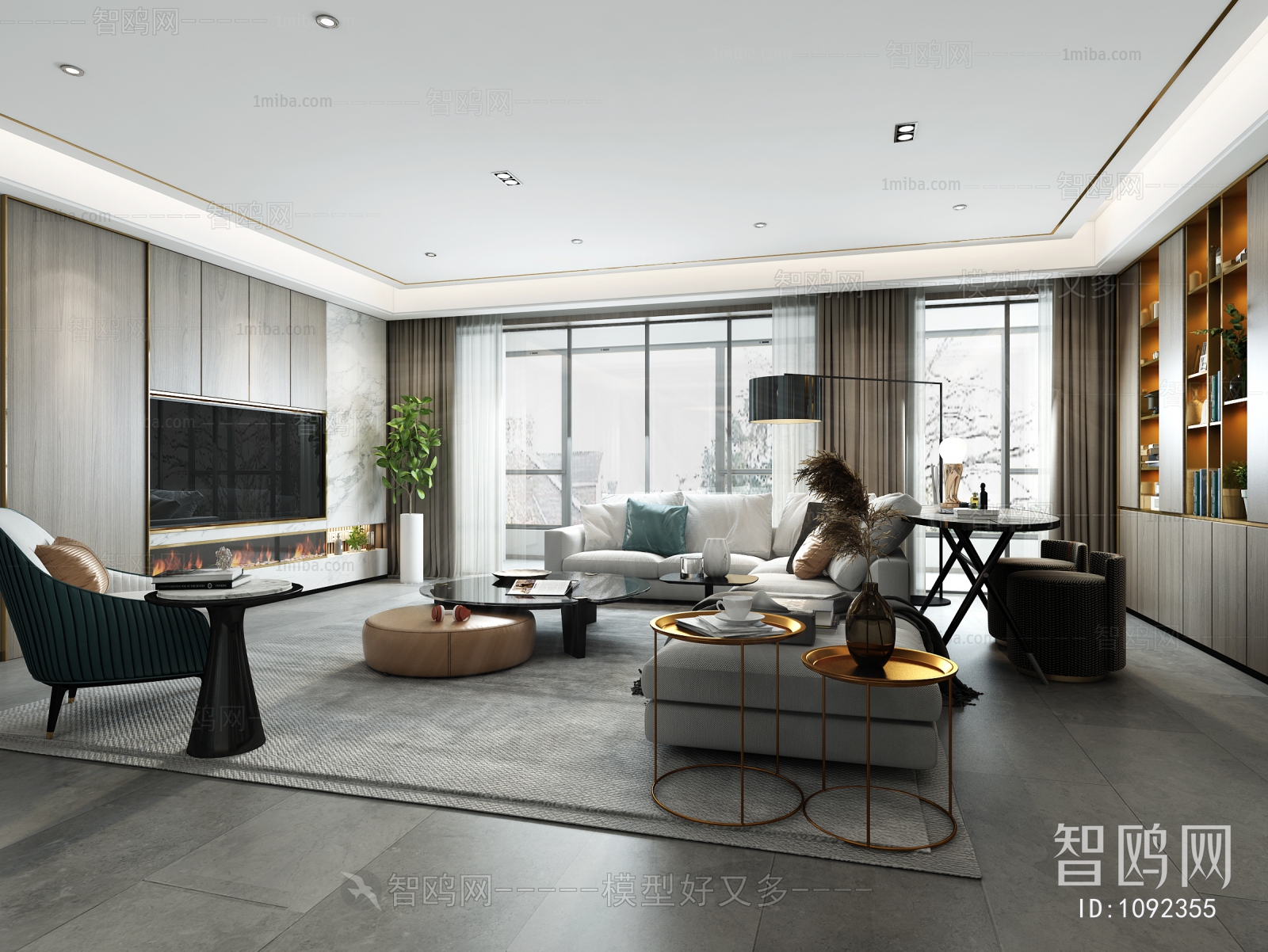 Modern A Living Room