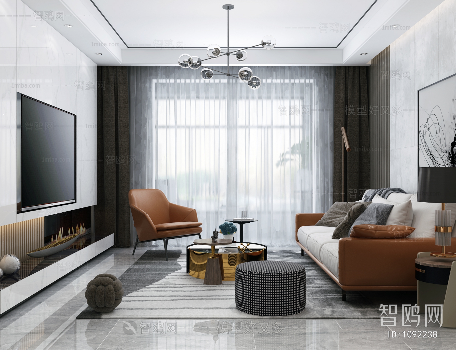 Modern A Living Room