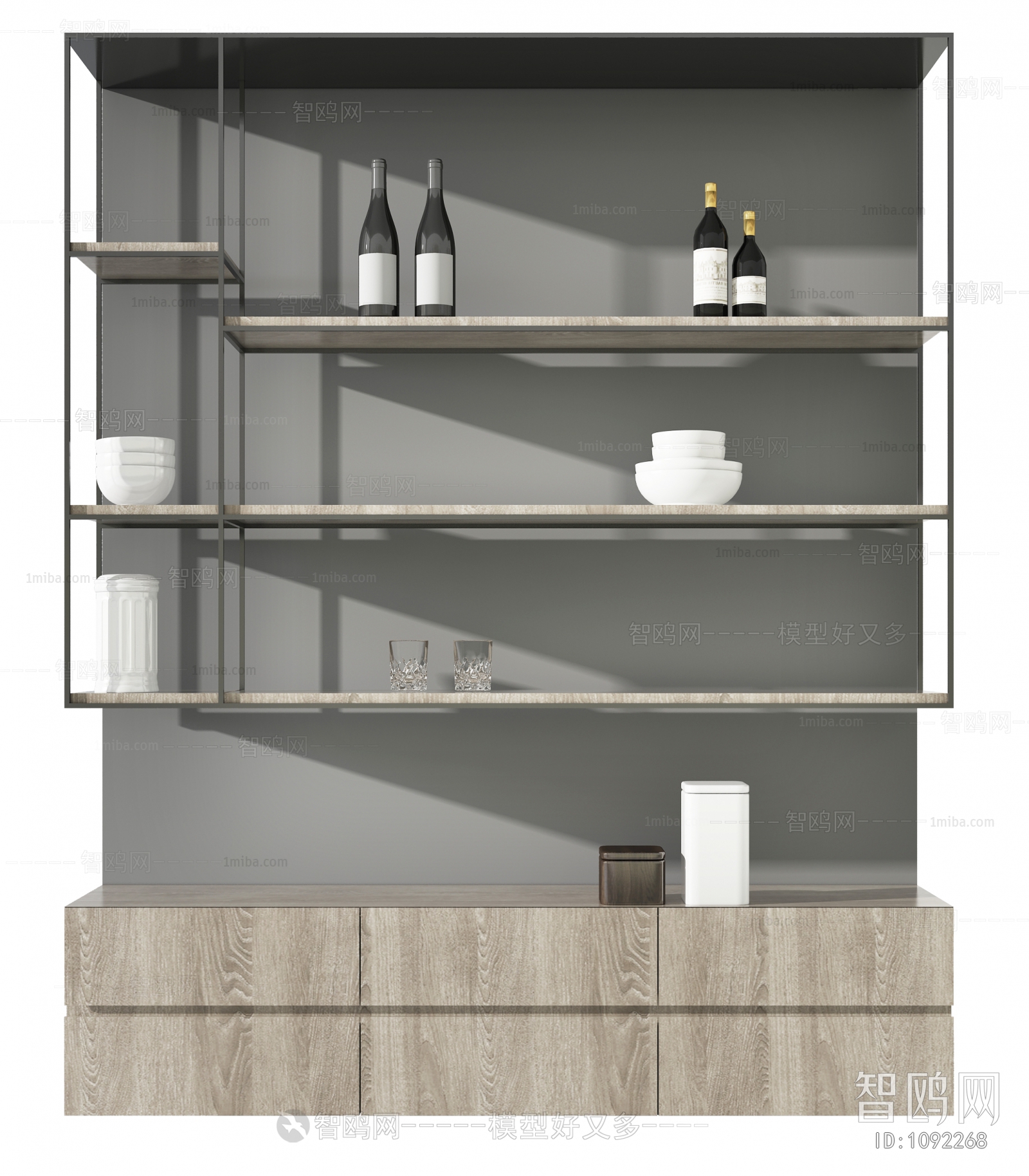 Modern Wine Cabinet